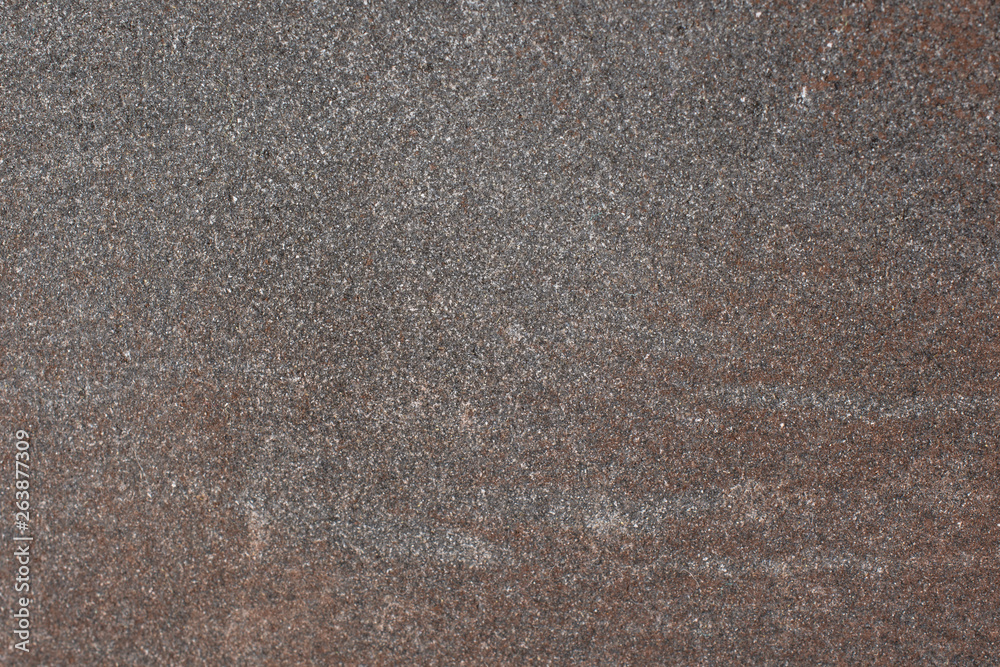 Fototapeta premium Macro of grey sandpaper work item isolated