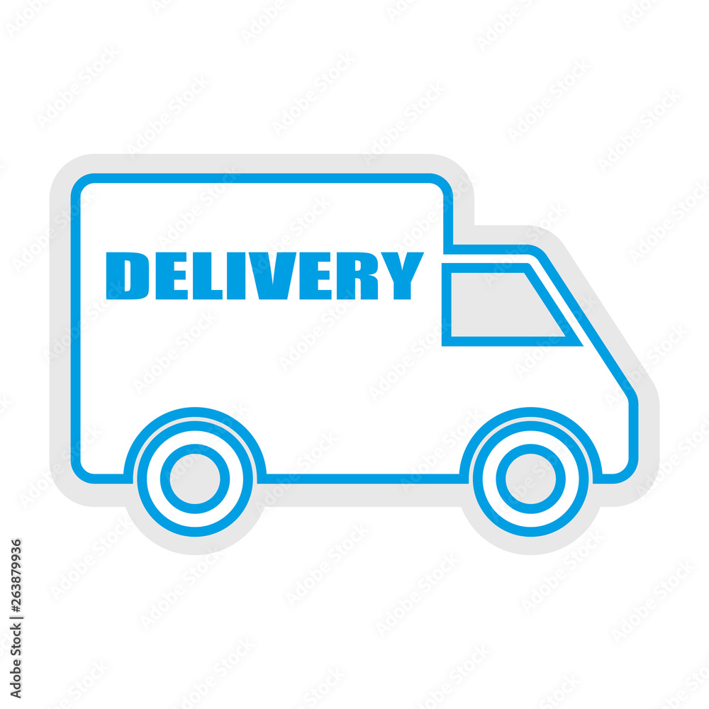 Delivery truck sign, vector icon. Delivery truck sign. Delivery truck sign, vector icon. Delivery truck sign.