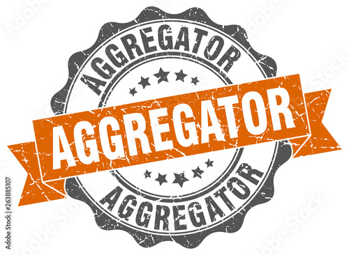 aggregator stamp. sign. seal