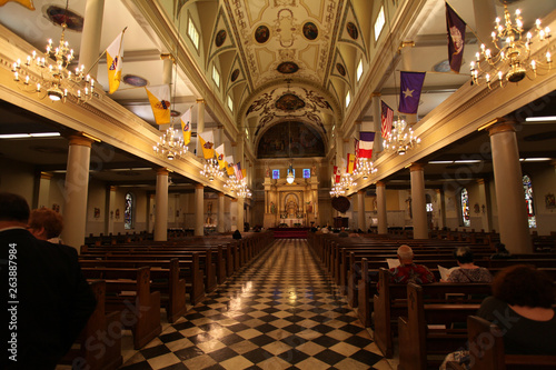 St. Louis Kirche in New Orleans, Luisiana, USA photo