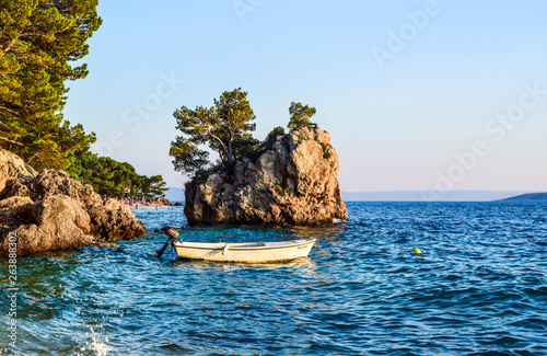 Brela rock, Croatia.