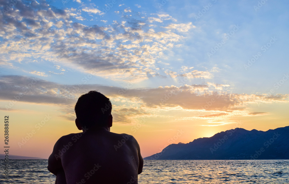 Rata Beach, Brela, Croatia. Rata Beach, Brela, Croatia.