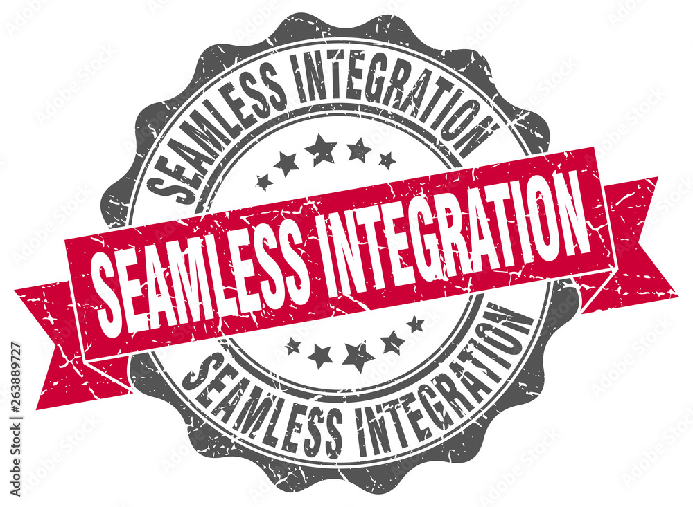 Obraz premium seamless integration stamp. sign. seal