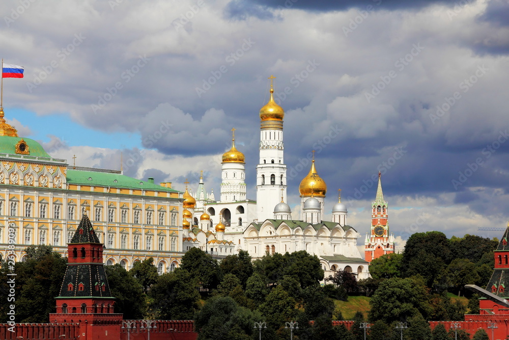 Moscow Kremlin in July