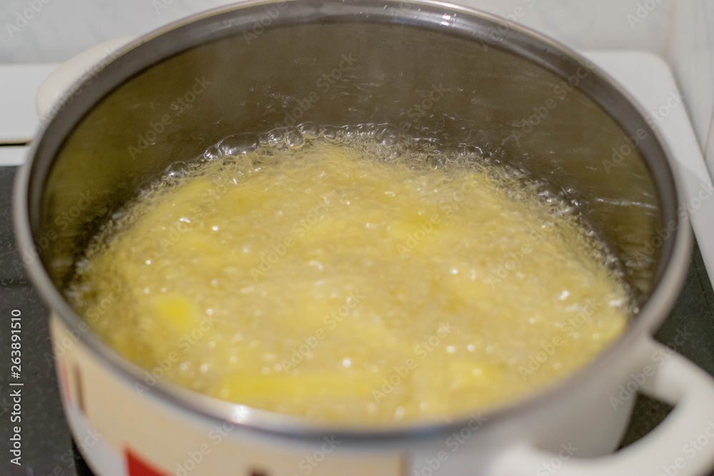 Cooked potatoes ready to eat Cooked potatoes ready to eat