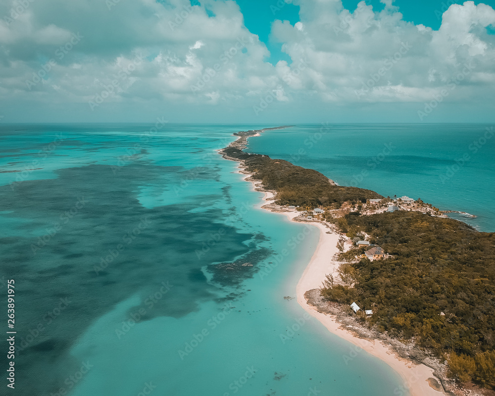 Bahamas Aerial landscape