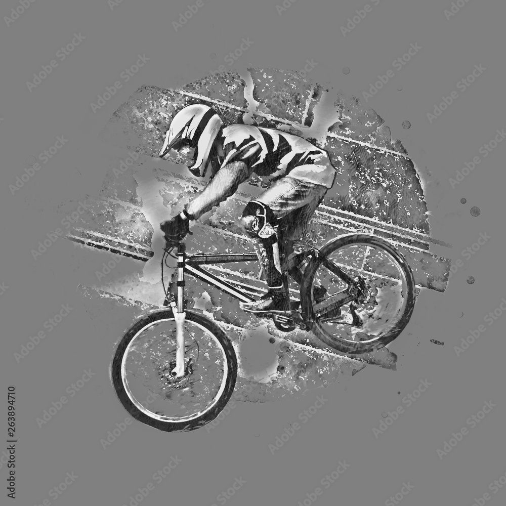 motor bike lineart by Utkarsh Srivastava on Dribbble