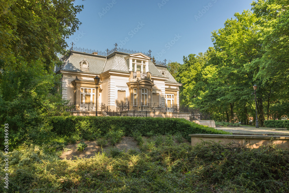 Palace in Zyrardow, Masovia, Poland