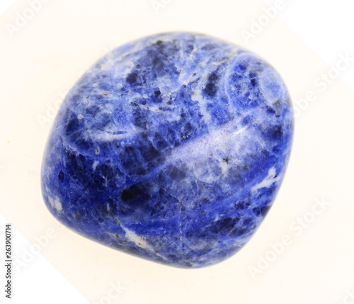sodalite mineral isolated