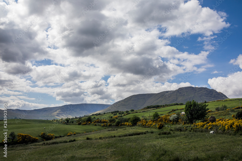 Wolken über Galway - Irland