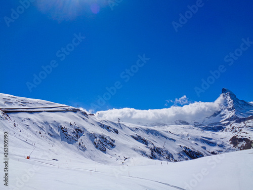 a slope in the swiss alps © Stefan