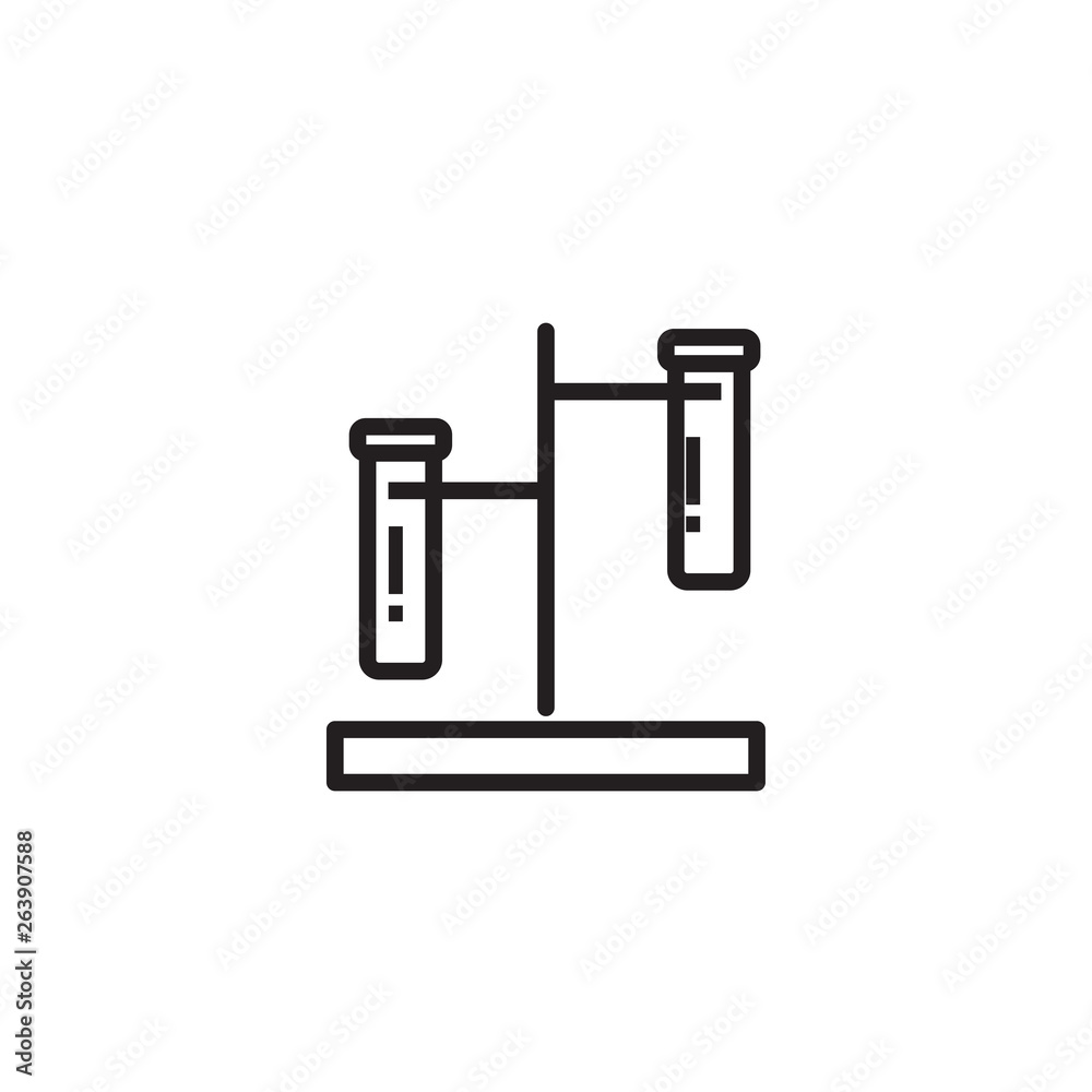 Chemistry Lab Glass Vector Icon, Eps10. Science Symbol Chemistry Lab Glass Vector Icon, Eps10. Science Symbol