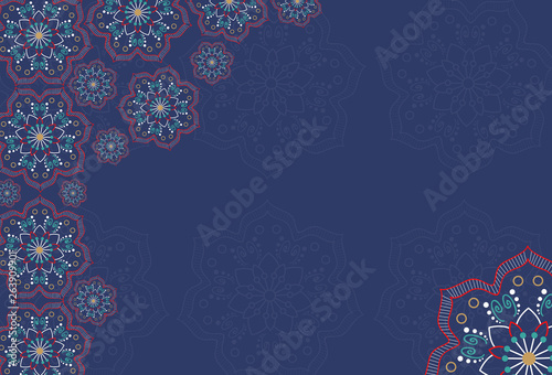 Ramadan Background illustration card - Ramadan (Muslims Holy Month) - EPS Vector