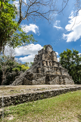 Muyil archaeological site in Quintana Roo, Mexico