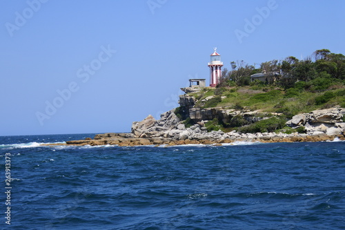 Der Hornby Leuchtturm im Hafen von Sydney