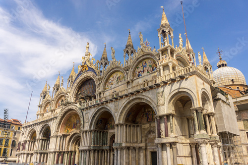 Venice, Italy - August/ 27/ 2018 - Basilica of Saint Mark