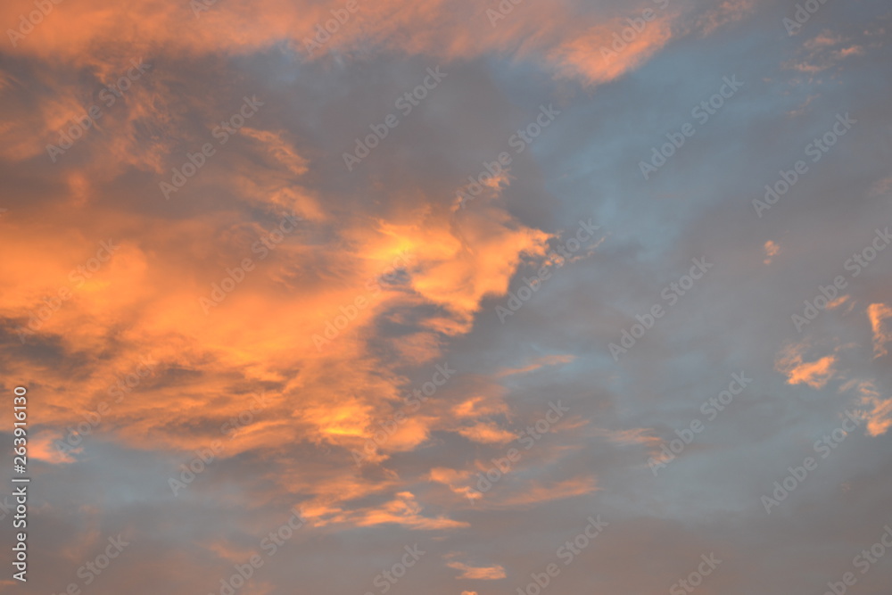 Orange Sky 1