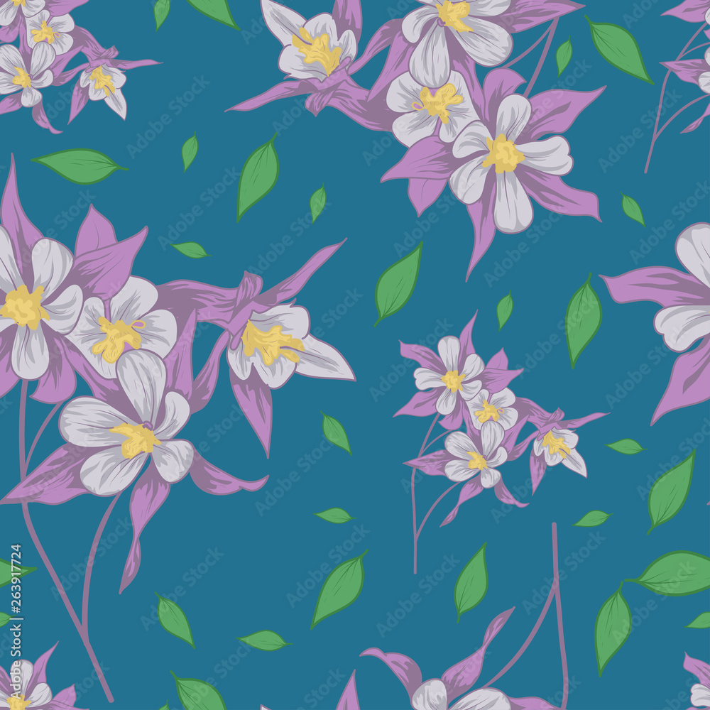 Floral seamless pattern Floral seamless pattern