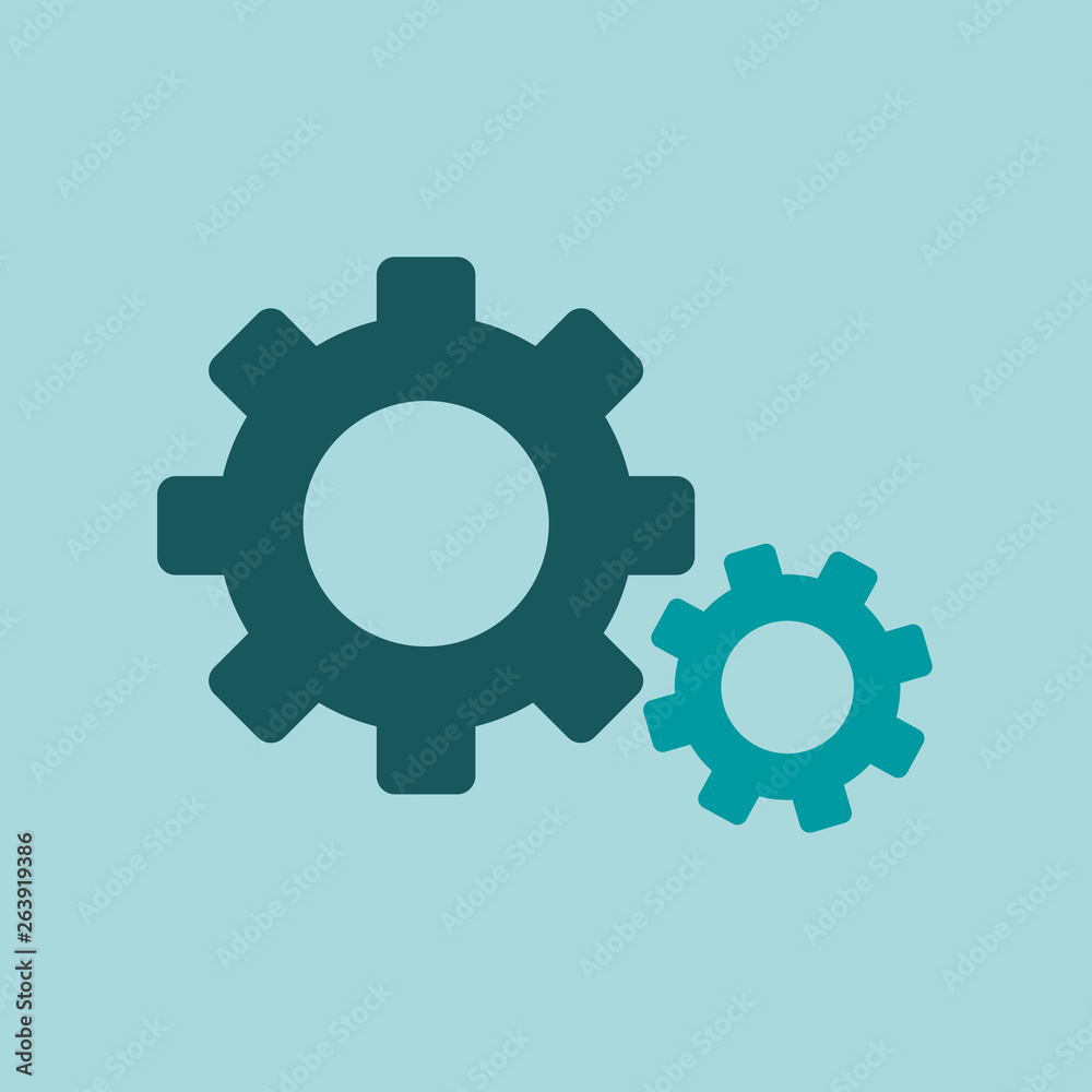 Gogwheel and Gear Icon Gogwheel and Gear Icon