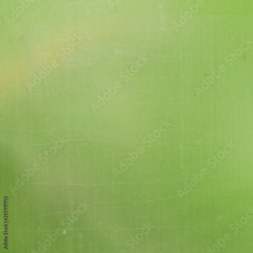 Photography old green glass with scratch texture