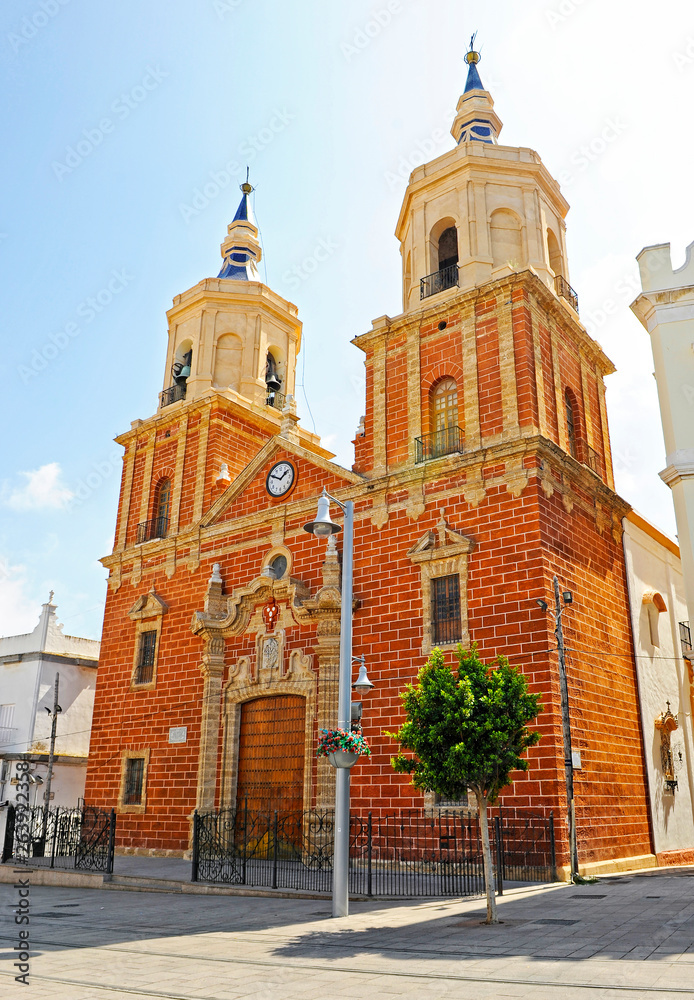 Church of St Peter and St Paul (San Pedro y San Pablo) in San Fernando, province of Cadiz, Spain