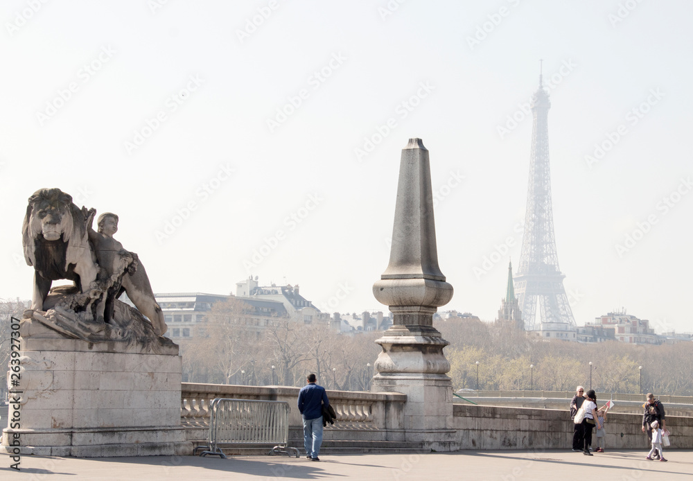 Pont de la concorde in paris