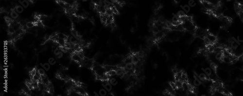 panoramic black background from marble stone texture for design