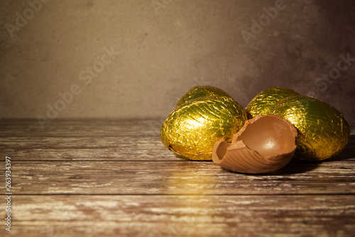 Chocolate Easter eggs