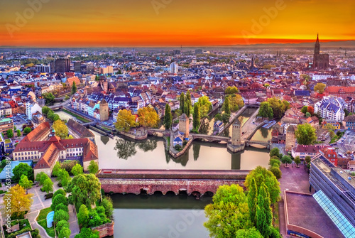 Barrage Vauban, Ponts Couverts and Petite France in Strasbourg photo