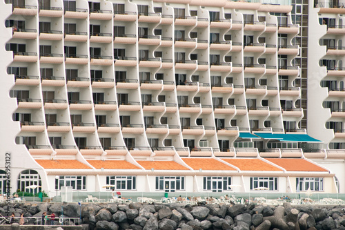 Hotelviertel in Funchal auf Madeira photo