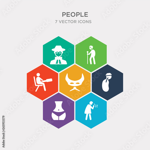 simple set of cough, hips, throat, devil mask icons, contains such as icons pacient, old man, argentina and more. 64x64 pixel perfect. infographics vector