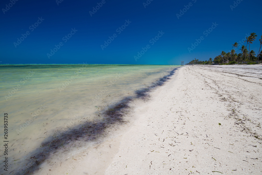 Zanzibar, landscape sea, white sand Zanzibar, landscape sea, white sand