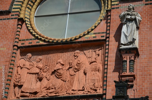 American Church, Luther Church (Lutherkirche) in Berlin Schöneberg from May 4, 2015, Germany photo