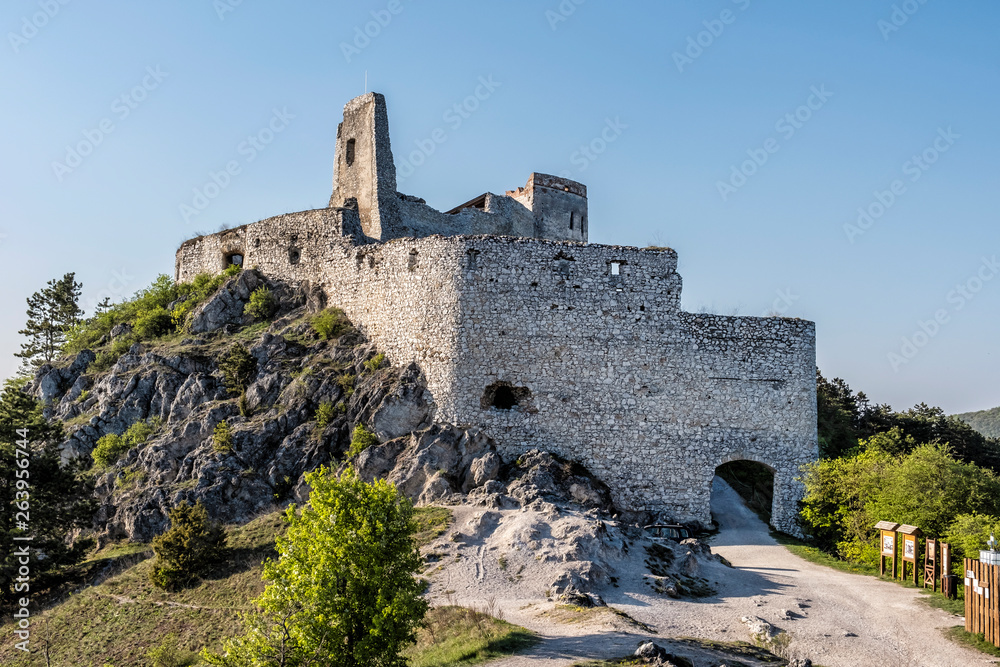 Cachtice castle ruins, Slovakia
