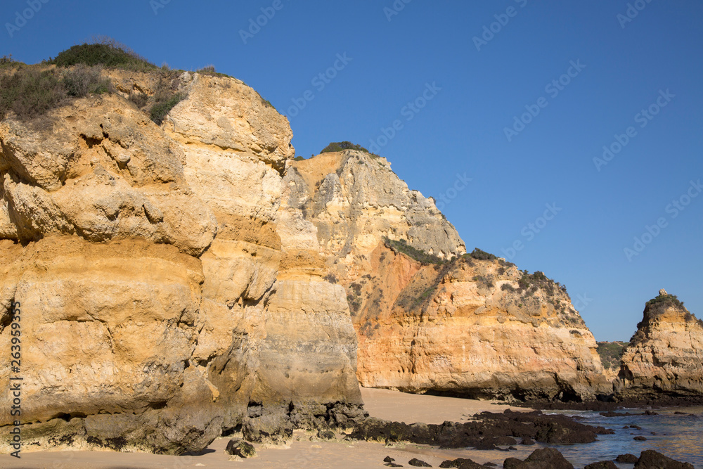 Cliff at Camilo Beach, Lagos; Algarve