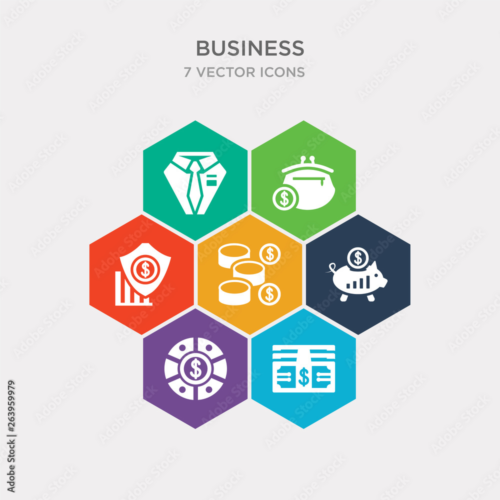 simple set of dollar bills, pie chart with dollar, purpose of saving money, stacks of coins icons, contains such as icons safe money, coin purse, black tie and more. 64x64 pixel perfect.