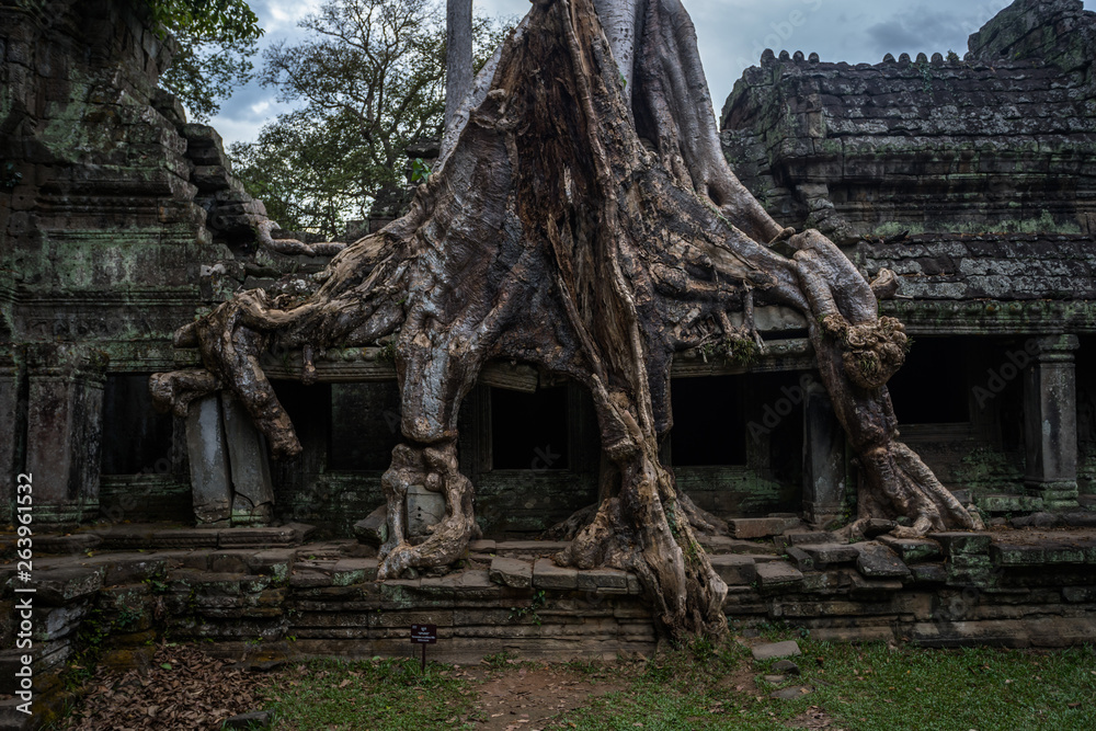 Prasat Preah Khan temple, in Siem reap, Cambodia Prasat Preah Khan temple, in Siem reap, Cambodia