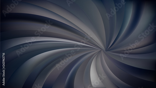 Abstract Black and Grey Swirling Stripes Background