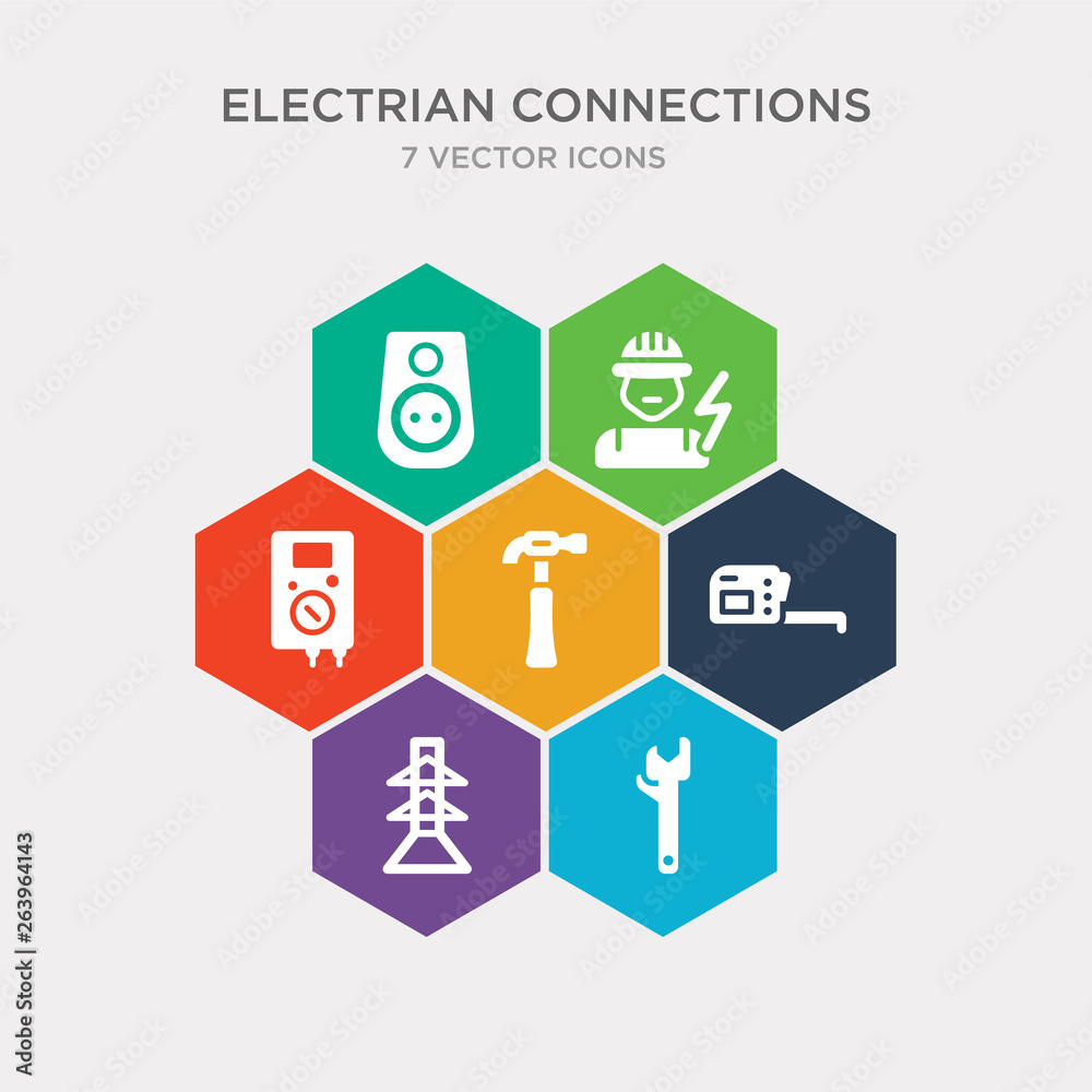 simple set of wrench, electricity, measuring tape, hammer icons, contains such as icons voltmeter, electrician, dimmer and more. 64x64 pixel perfect. infographics vector simple set of wrench, electricity, measuring tape, hammer icons, contains such as icons voltmeter, electrician, dimmer and more. 64x64 pixel perfect. infographics vector