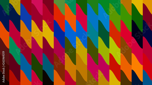 Abstract Colorful Geometric Shapes Background Graphic