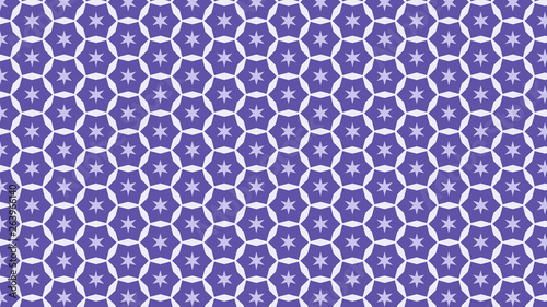 Violet Stars Background Pattern Vector
