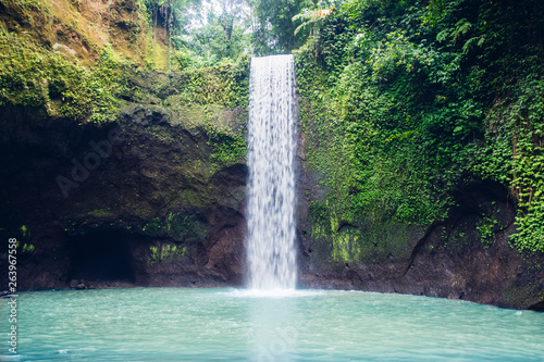 Tibumana waterfall at Bali  Indonesia