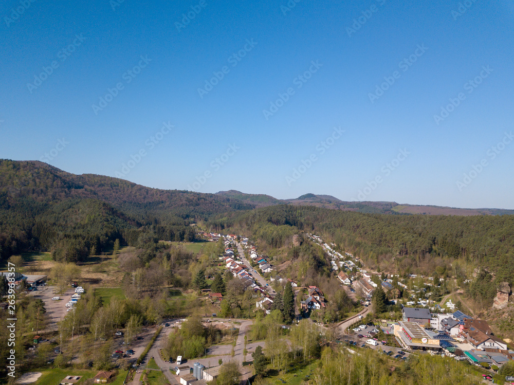Pfalz bei Dahn im Frühling