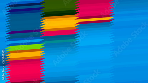 Abstract Colorful Geometric Shapes Background Illustrator