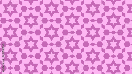 Lilac Star Background Pattern Illustrator