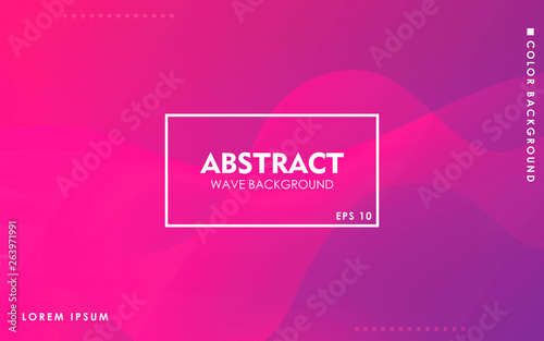 Modern ultraviolet wave background. Purple fluid abstract dynamic shape composition.