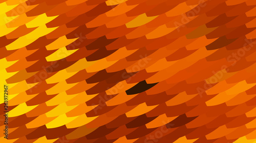Orange Geometric Shapes Background Illustrator