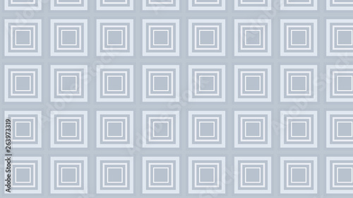 White Concentric Squares Pattern Background Illustration