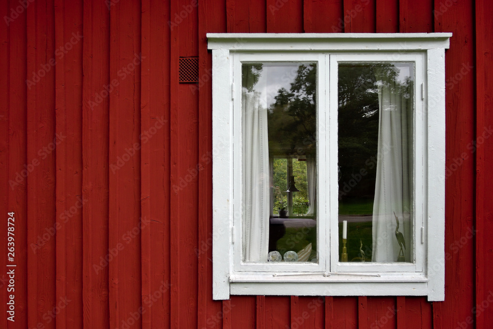 Rotes Haus in Småland, Schweden Rotes Haus in Småland, Schweden