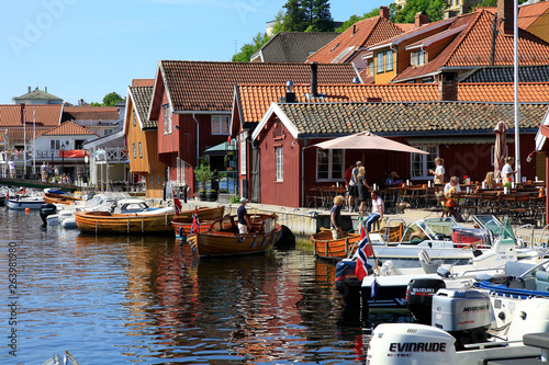 Beautiful Kragerø in South Norway photo
